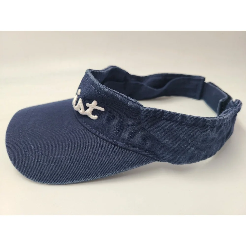 Titleist‎ Golf FJ FootJoy Sun Visor Adjustable Hat Cap Logo Men Women Blue White